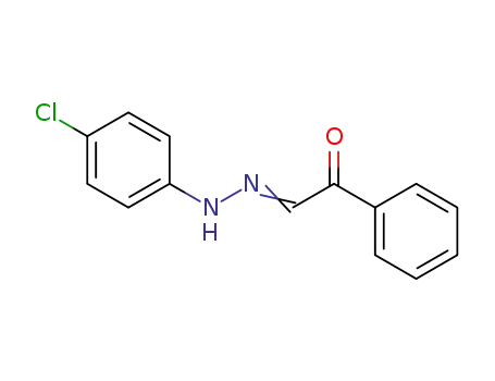 Molecular Structure of 29582-15-8 (2-p-chlorophenylhydrazono-1-phenylethanone)