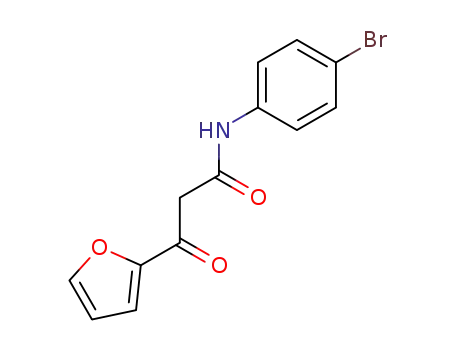 3-[2]furyl-3-oxo-propionic acid-(4-bromo-anilide)