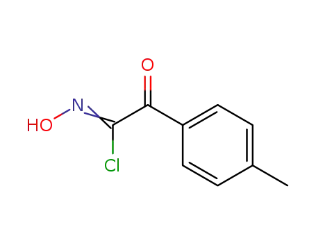 Molecular Structure of 33108-89-3 ((1Z)-N-hydroxy-2-(4-methylphenyl)-2-oxoethanimidoyl chloride)