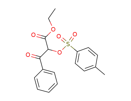 Benzenepropanoic acid, a-[[(4-methylphenyl)sulfonyl]oxy]-b-oxo-, ethyl
ester