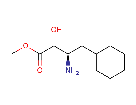 methyl (2RS,3R)-3-amino-4-cyclohexyl-2-hydroxybutanoate