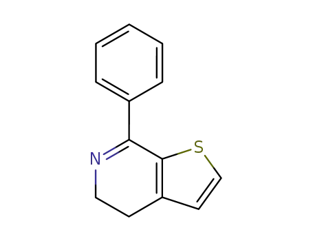Molecular Structure of 121433-80-5 (4-phenyl-6,7-dihydrothienopyridine)