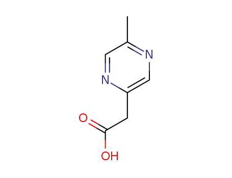 피라진아세트산, 5-메틸-(9CI)