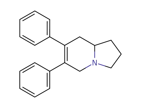 6,7-diphenyl-1,2,3,5,8,8a-hexahydroindolizine