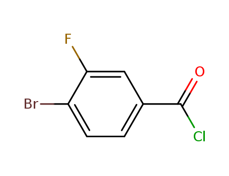 4Bromo-3-fluorobenzoyl chloride cas no. 695188-21-7 98%