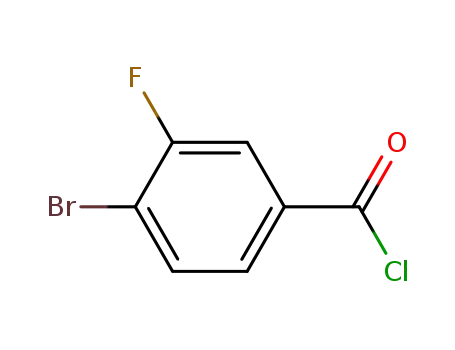 4- 브로 모 -3- 플루오로 벤조일 클로라이드