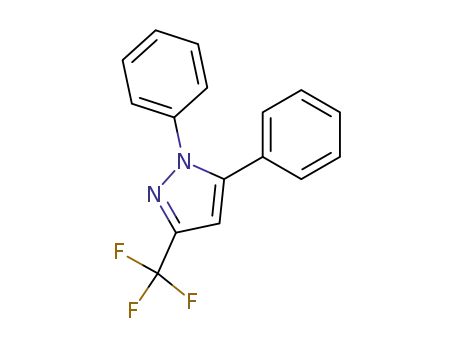 Molecular Structure of 2730-02-1 (1,5-DIPHENYL-3-TRIFLUOROMETHYL-1H-PYRAZOLE)