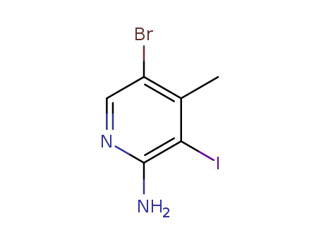 5-bromo-3-iodo-4-methylpyridin-2-amine