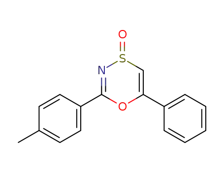 6-phenyl-2-(p-tolyl)-1,4,3-oxathiazine-4-oxide
