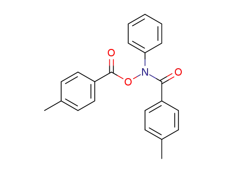 Molecular Structure of 87503-52-4 (Benzamide, 4-methyl-N-[(4-methylbenzoyl)oxy]-N-phenyl-)