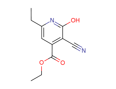 4-Pyridinecarboxylicacid, 3-cyano-6-ethyl-1,2-dihydro-2-oxo-, ethyl ester cas  31718-05-5