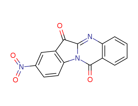 Indolo[2,1-b]quinazoline-6,12-dione, 8-nitro-