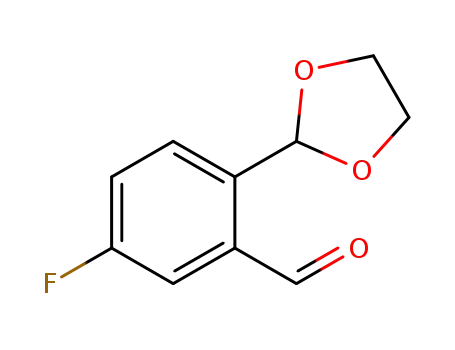 2-(1,3-dioxolan-2-yl)-5-fluorobenzaldehyde