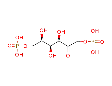 Phosphoric acid mono-((3R,4S,5R)-3,4,5-trihydroxy-2-oxo-6-phosphonooxy-hexyl) ester