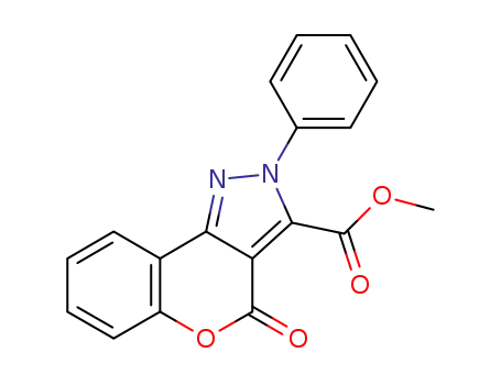 methyl 4-oxo-2-phenyl-2,4-dihydrochromeno[4,3-c]pyrazole-3-carboxylate