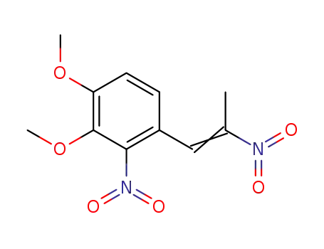 1-(3,4-dimethoxy-2-nitrophenyl)-2-nitropropene