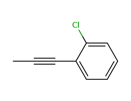 벤젠, 1-클로로-2-(1-프로핀-1-일)-