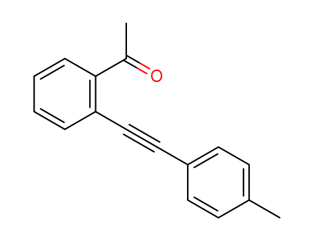 o-(p-tolylethynyl)acetophenone