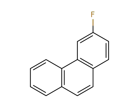 Molecular Structure of 440-40-4 (3-FLUOROPHENANTHRENE)