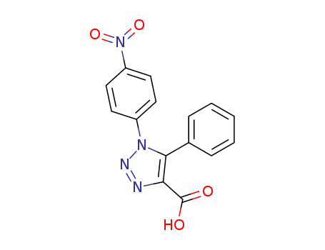 1-(4-Nitrophenyl)-5-phenyl-[1,2,3]triazole-4-carboxylicacid