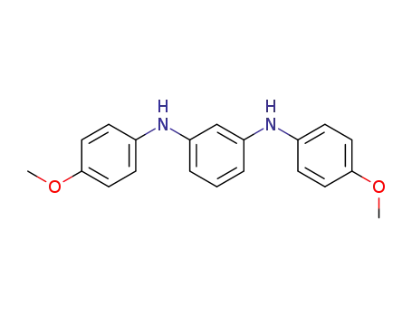 Molecular Structure of 202832-49-3 (1,3-Benzenediamine, N,N'-bis(4-methoxyphenyl)-)