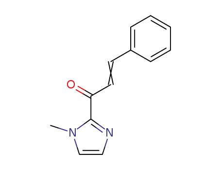 Molecular Structure of 99802-91-2 (2-cinnamoyl-1-methyl-1H-imidazole)