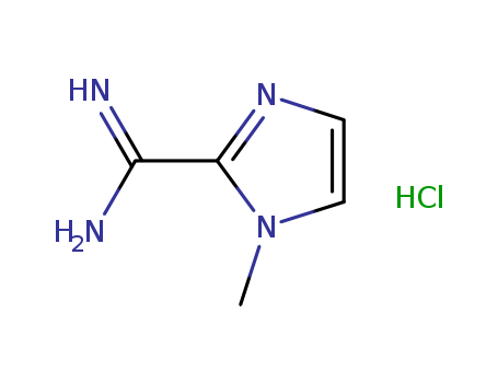 1-methyl-1H-imidazole-2-carboximidamide hydrochloride