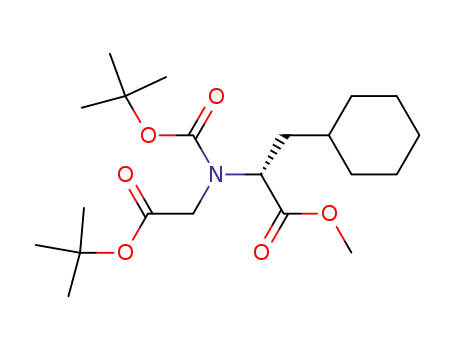 N-(tert-butyloxycarbonylmethyl)-N-Boc-D-Cha-OMe