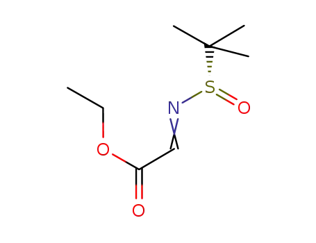 Acetic acid, [[(S)-(1,1-dimethylethyl)sulfinyl]imino]-, ethyl ester