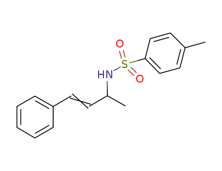 4-methyl-N-[(2E)-1-methyl-3-phenyl-2-propen-1-yl]benzenesulfonamide