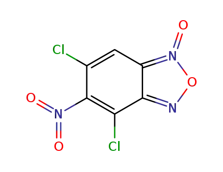 4,6-Dichloro-5-nitro-2,1,3-benzoxadiazole 1-oxide