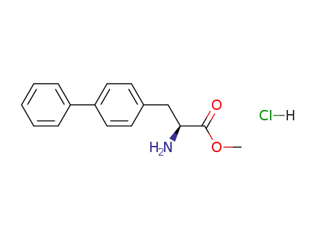 Molecular Structure of 169885-19-2 (METHYL 4,4'-BIPHENYL-R-ALANATE)