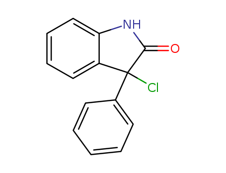 2H-Indol-2-one, 3-chloro-1,3-dihydro-3-phenyl-