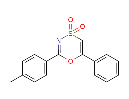 6-phenyl-2-(p-tolyl)-1,4,3-oxathiazine-4,4-dioxide