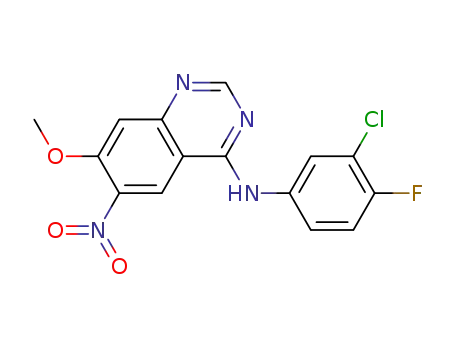 N-(3-chloro-4-fluorophenyl)-7-Methoxy-6-nitroquinazolin-4-aMine