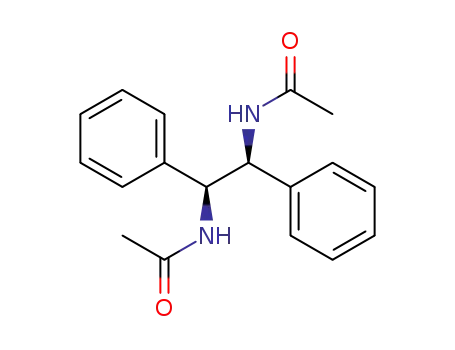 Molecular Structure of 216861-21-1 (Acetamide, N,N'-[(1S,2S)-1,2-diphenyl-1,2-ethanediyl]bis-)