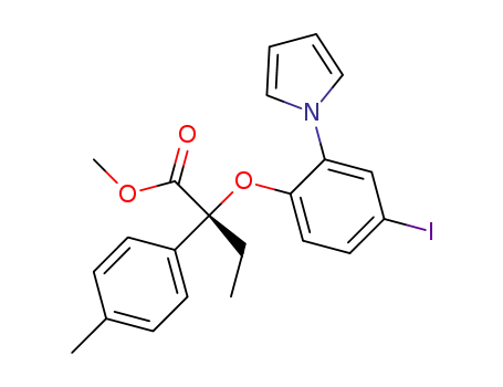C<sub>22</sub>H<sub>22</sub>INO<sub>3</sub>