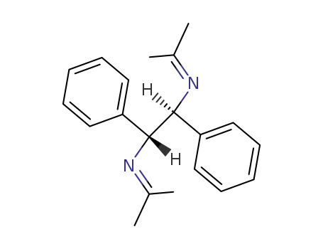 Molecular Structure of 1159-87-1 (N,N'-Bis-<isopropyliden>-meso-1,2-diamino-1,2-diphenyl-ethan)