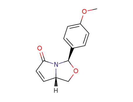 (2R,5S)-2-(p-methoxyphenyl)-3-oxa-1-azabicyclo<3.3.0>oct-6-en-8-one