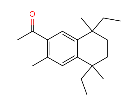 1,4,6-Trimethyl-1,4-diaethyl-7-acetyl-tetralin