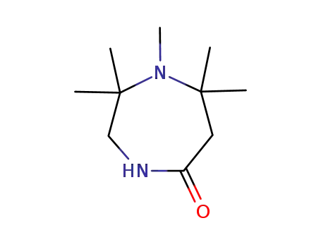 Molecular Structure of 20430-62-0 (1.2.2.7.7-pentamethylhexahydro-1.4-diazepin-5-one)