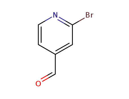 Molecular Structure of 118289-17-1 (2-Bromo-4-pyridinecarboxaldehyde)