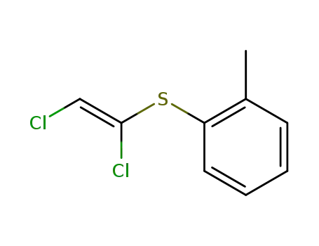 (<i>Z</i>)-1,2-dichloro-1-<i>o</i>-tolylsulfanyl-ethene