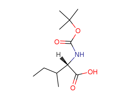 D-Alloisoleucine,N-[(1,1-dimethylethoxy)carbonyl]-