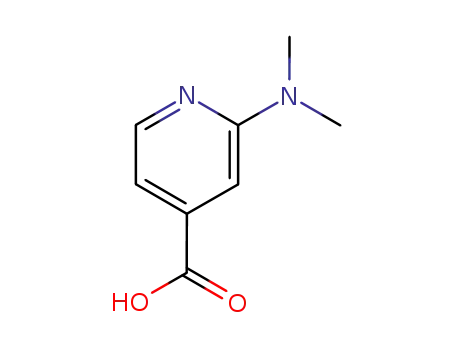 Molecular Structure of 77314-81-9 (2-DIMETHYLAMINO-ISONICOTINIC ACID)