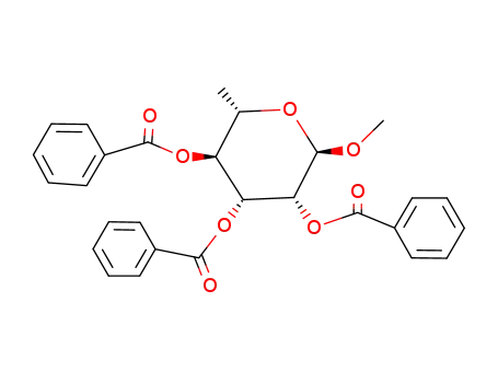 methyl 2,3,4-tri-O-benzoyl α-L-rhamnopyranoside