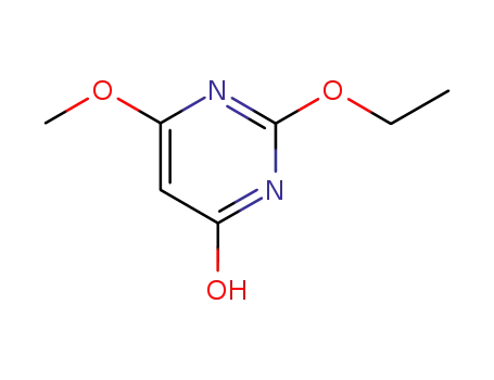 Molecular Structure of 52281-00-2 (4(1H)-Pyrimidinone, 2-ethoxy-6-methoxy-)
