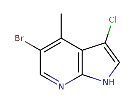 5-Bromo-3-chloro-4-methyl-7-azaindole