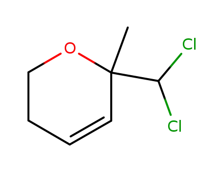 6-(Dichloromethyl)-6-methyl-3,6-dihydro-2H-pyran