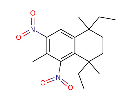 5,7-Dinitro-1,4,6-trimethyl-1,4-diethyl-tetralin